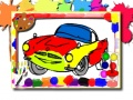 Juego Libro para colorear coches de carreras en línea