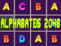 Juego Alfabeto 2048 en línea