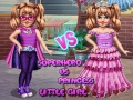 Juego Niña superheroína contra princesa en línea