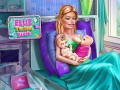 Juego Nacimiento de los gemelos de Ellie en línea