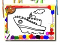 Juego De vuelta a la escuela: Hora de colorear dibujos animados en línea