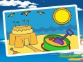 Juego Páginas para colorear de verano en línea