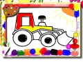 Juego Regreso a la escuela: Coloring de coches para niños en línea
