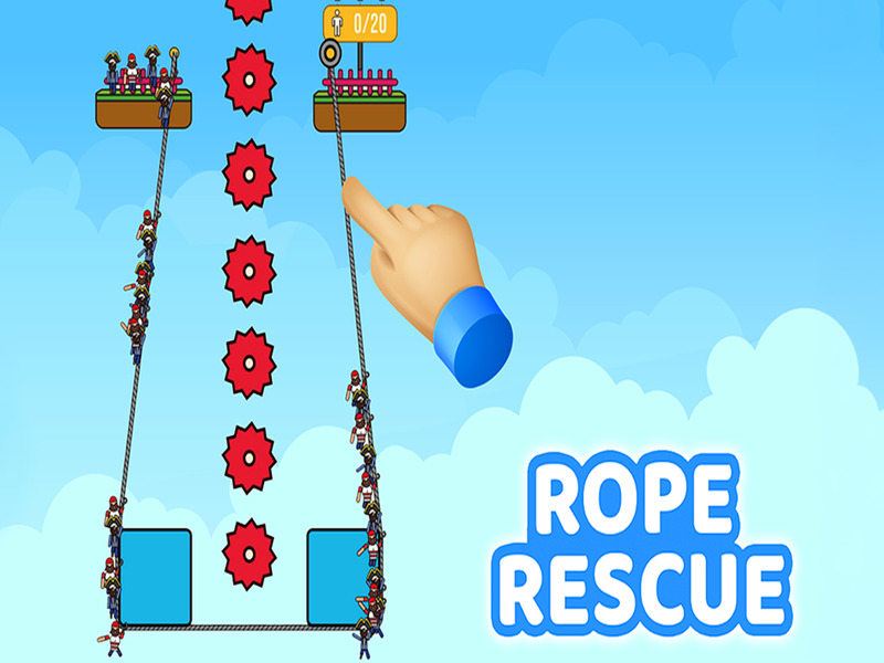 Juego Rescate de cuerda en línea