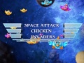 Juego Ataque Espacial: Invasores de Pollos en línea