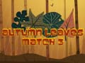 Juego Hojas de Otoño Match 3 en línea