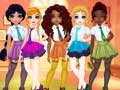 Juego Princesas BFF Corren a La Escuela en línea