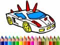 Juego De vuelta a la escuela: Coloreando coches de GTA en línea