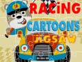 Juego Rompecabezas de Caricaturas de Carreras en línea