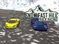 Juego Nieve Rápida Colina: Carreras en Pista en línea