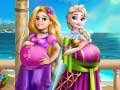 Juego Princesas del Palacio: Mejores Amigas Embarazadas en línea