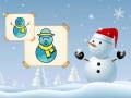 Juego Coloración de Muñeco de Nieve Feliz en línea
