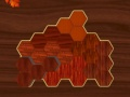 Juego Puzzle Hexagonal de Bloques de Madera en línea