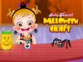 Juego Bebé Hazel: Manualidades de Halloween en línea