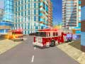 Juego Simulador de conducción de camión de rescate en la ciudad de fuego en línea