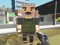Juego Bloque Policía Pixel: Creación de Armas en el Mundo de los Ladrones en línea