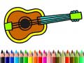 Juego De vuelta a la escuela: Libro para colorear instrumentos musicales en línea