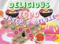 Juego Delicioso Juego de Comida Tres en Raya Deluxe en línea
