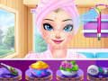 Juego Elsa Spa Vacacional Relax en línea