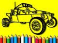 Juego Regreso a clases: Libro para colorear coches de rally en línea