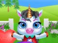 Juego Cuidado de un Unicornio Bonito en línea