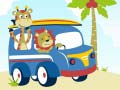 Juego Diferencias entre animales lindos y autos en línea