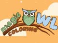 Juego Coloración de búho mágico en línea