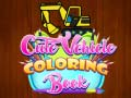 Juego Libro para colorear vehículos adorables en línea