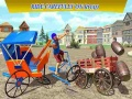 Juego Simulador de rickshaw de ciclo en la ciudad en línea