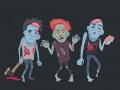 Juego Coloración de Zombies y Esqueletos en línea