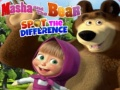 Juego Masha y el Oso: Encuentra las diferencias en línea