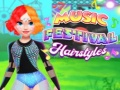 Juego Peinados de Festival de Música en línea