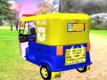 Juego Conducción de Rickshaw Auto de Policía en línea