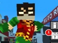 Juego Teen Titans Go: Minecraft Corredor Adolescente 3D en línea