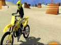Juego Acrobacias en Moto en la Playa en línea
