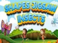 Juego Puzzle de Formas Insectos en línea