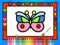 Juego Colorea y decora mariposas en línea