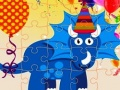 Juego Rompecabezas de Fiesta Dino en línea