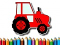 Juego Coloring Fácil para Niños - Tractor en línea