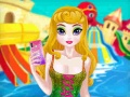 Juego Princesa tropical y princesa escaramujo cosen trajes de baño en línea