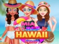 Juego El viaje a Hawái de Mia y su mejor amiga en línea