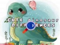 Juego Diferencias de Dinosaurios Lindos en línea