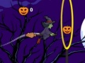 Juego Bruja voladora Halloween en línea