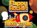 Juego Cohete Flappy Con Soplo en línea