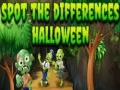 Juego Encuentra las diferencias Halloween en línea