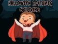 Juego Coloreando Disfraces de Halloween en línea