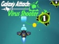 Juego Tirador de virus de ataque galáctico en línea