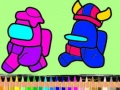 Juego Libro para colorear Among Us en línea
