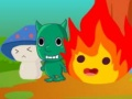 Juego Aventura de Bola de Fuego y Bola de Agua 4 en línea