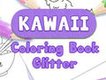 Juego Libro de colorear Kawaii con purpurina en línea